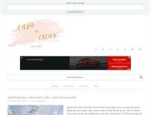 Tablet Screenshot of casadecrews.com